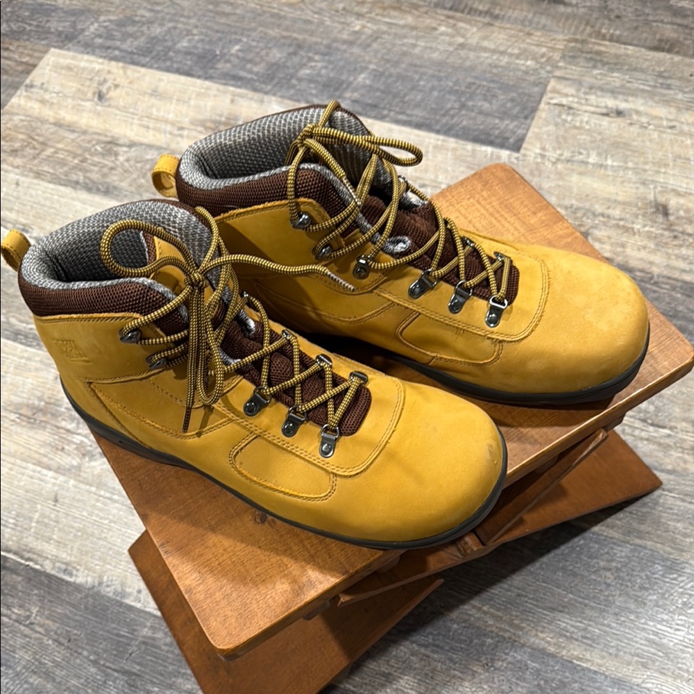 DREW Rockford Men's Yellow and Brown Outdoor Boots